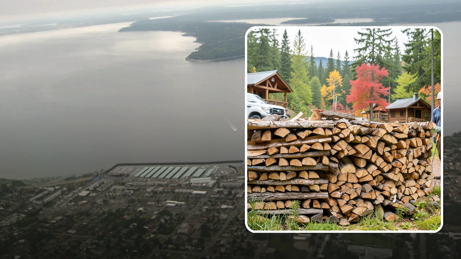 Airbnb Firewood in Des Moines, King County, WA - Hands-off firewood delivery and restocking built for busy Airbnb hosts.