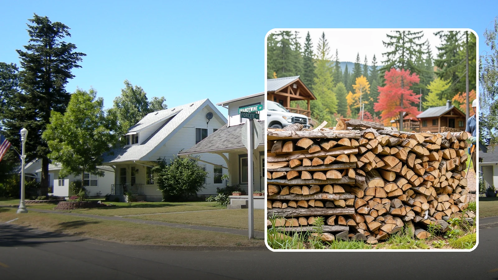 Airbnb Firewood in DuPont, Pierce County, WA - Hands-off firewood delivery and restocking built for busy Airbnb hosts.