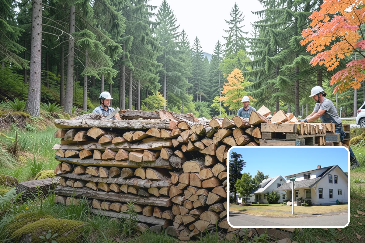 Airbnb Firewood in DuPont, Pierce County, WA - Recurring drops require zero host involvement
