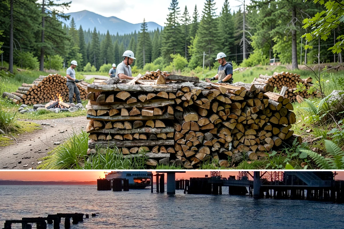 Airbnb Firewood in Edmonds, Snohomish County, WA - Reservations climb in the warm months and holidays, so raise restock frequency before peak dates.
