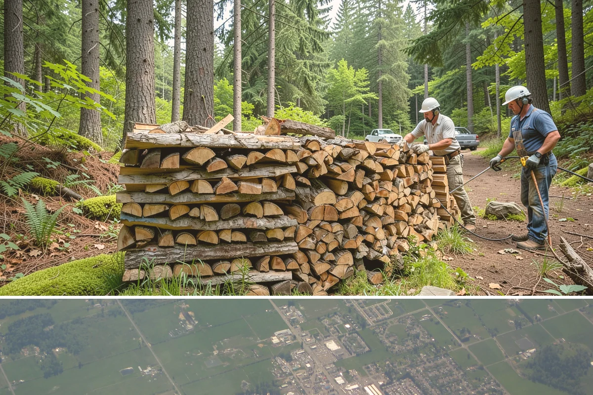 Airbnb Firewood in Enumclaw, King County, WA - Reservations climb in the warm months and holidays, so raise restock frequency before peak dates.