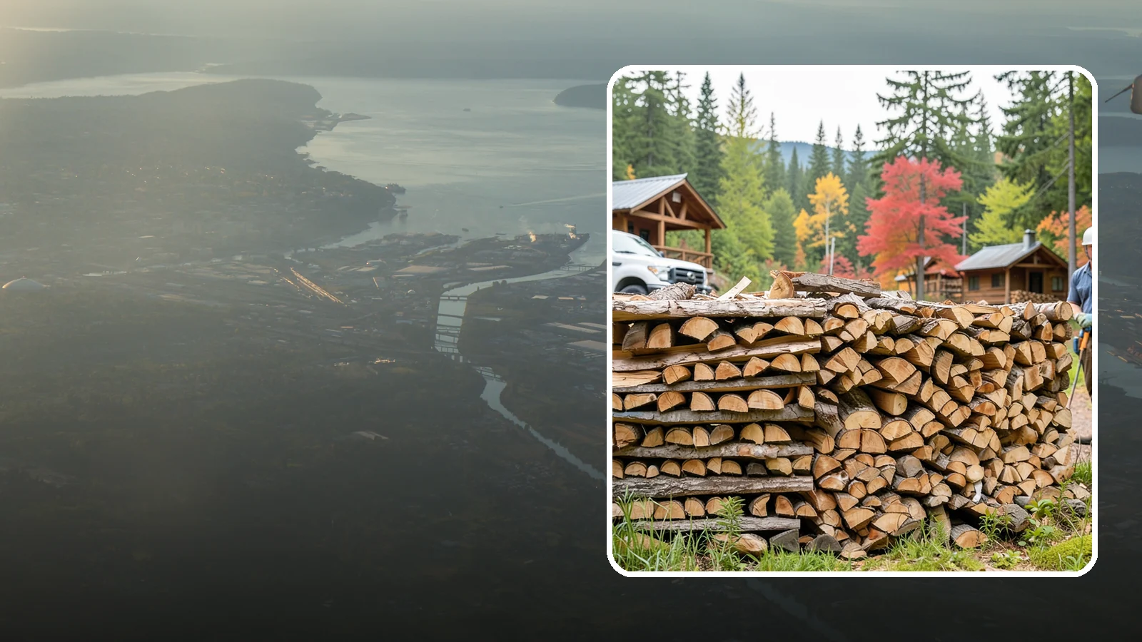 Airbnb Firewood in Fife, Pierce County, WA - Hands-off firewood delivery and restocking built for busy Airbnb hosts.