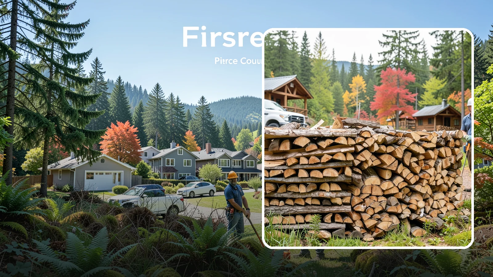 Airbnb Firewood in Fircrest, Pierce County, WA - Hands-off firewood delivery and restocking built for busy Airbnb hosts.