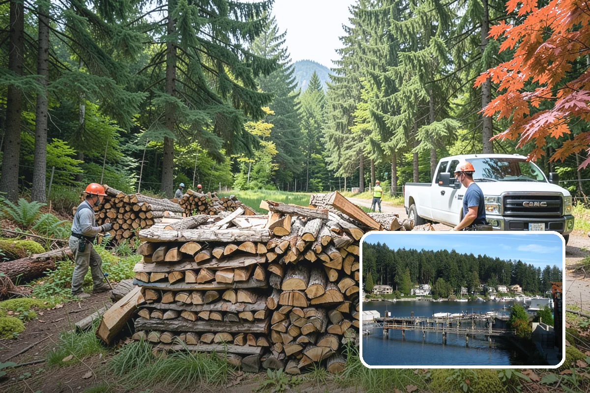 Airbnb Firewood in Gig Harbor, Pierce County, WA - Recurring drops require zero host involvement