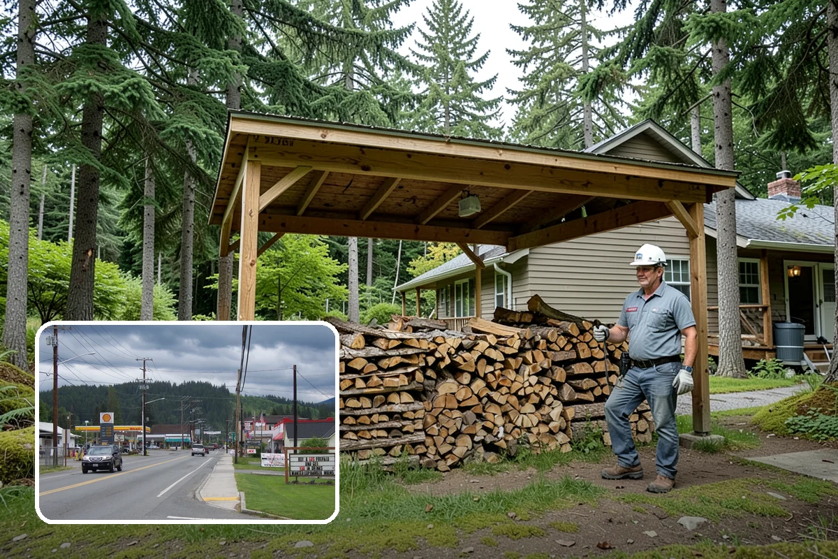 Airbnb Firewood in Granite Falls, Snohomish County, WA - Recurring drops require zero host involvement
