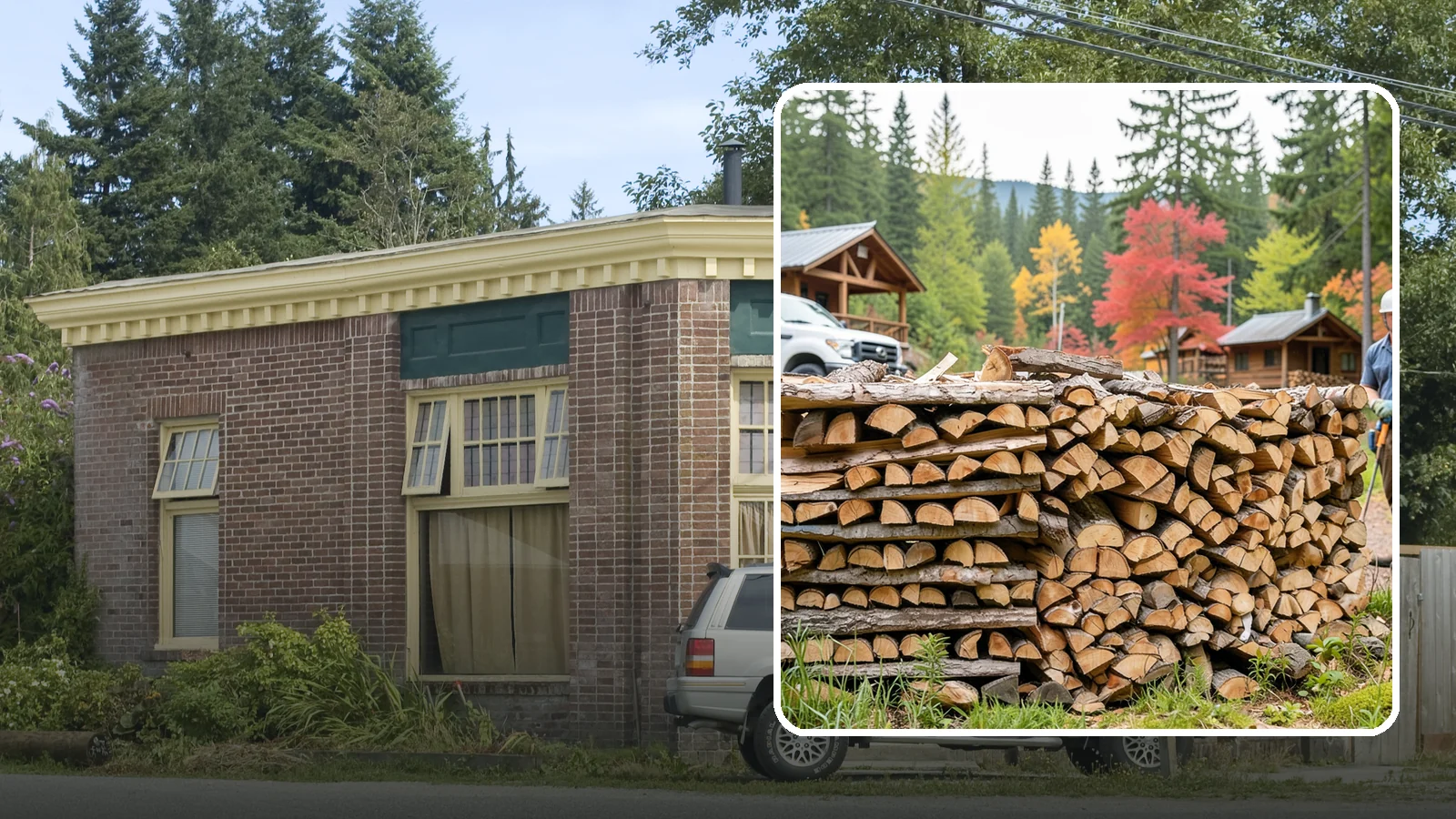 Airbnb Firewood in Hamilton, Skagit County, WA - Hands-off firewood delivery and restocking built for busy Airbnb hosts.