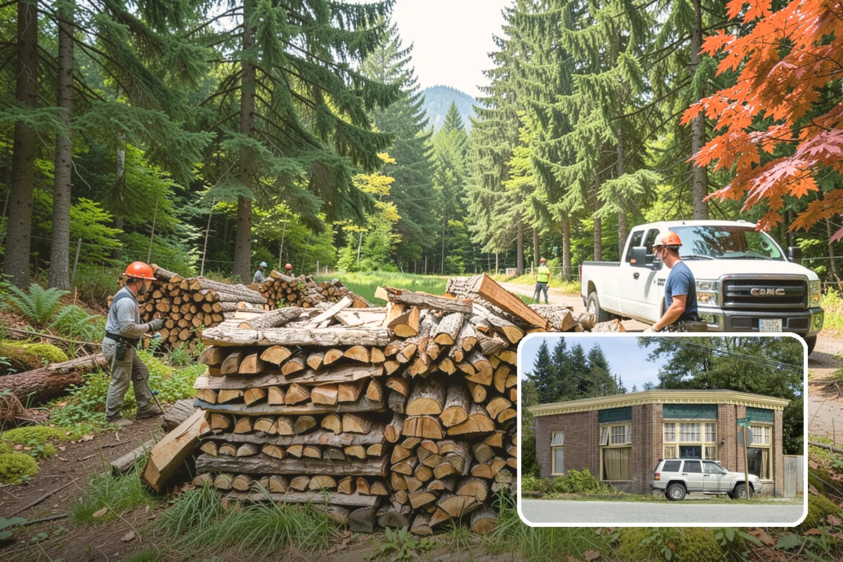 Airbnb Firewood in Hamilton, Skagit County, WA - Recurring drops require zero host involvement
