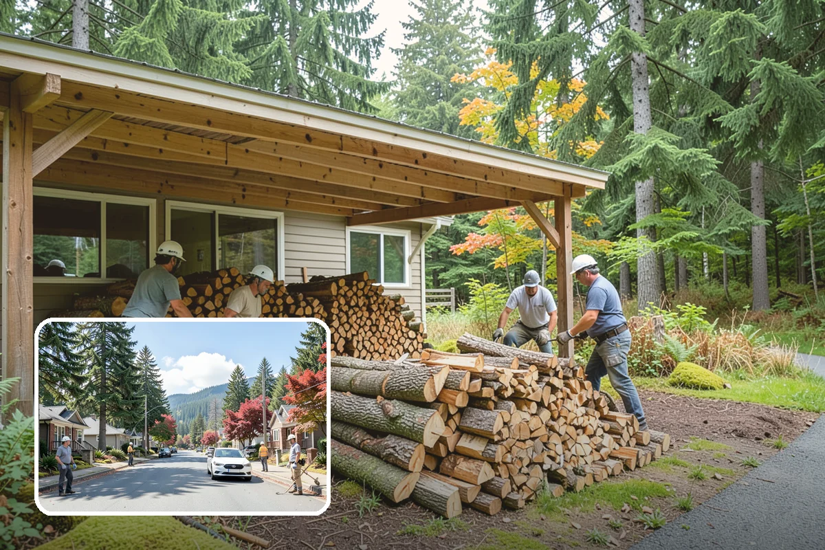 Airbnb Firewood in Hunts Point, King County, WA - Recurring drops require zero host involvement