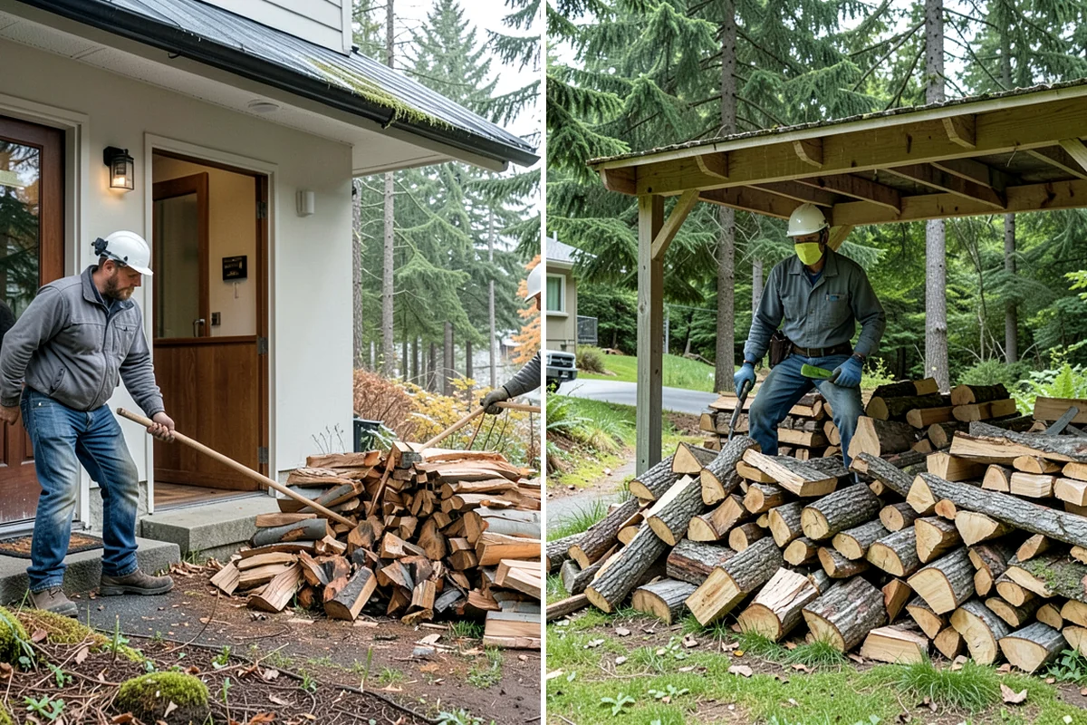 Airbnb Firewood in Hunts Point, King County, WA - Share your listing address and turnover rhythm