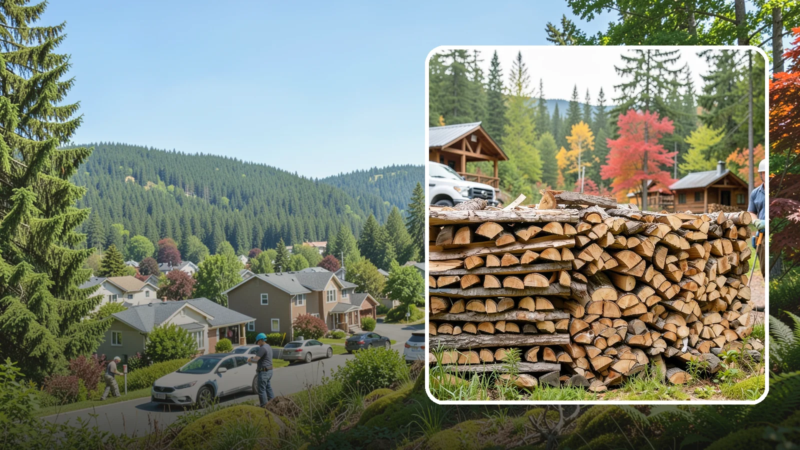 Airbnb Firewood in Index, Snohomish County, WA - Hands-off firewood delivery and restocking built for busy Airbnb hosts.