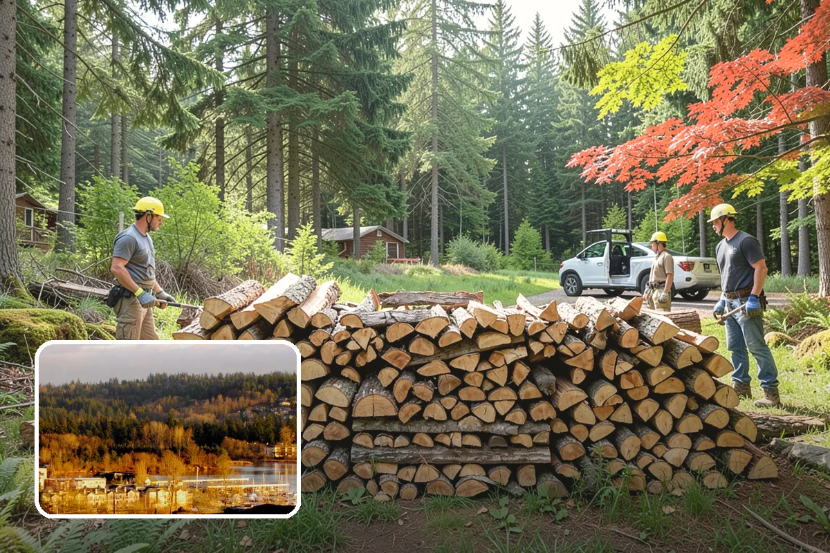 Airbnb Firewood in Kenmore, King County, WA - Recurring drops require zero host involvement