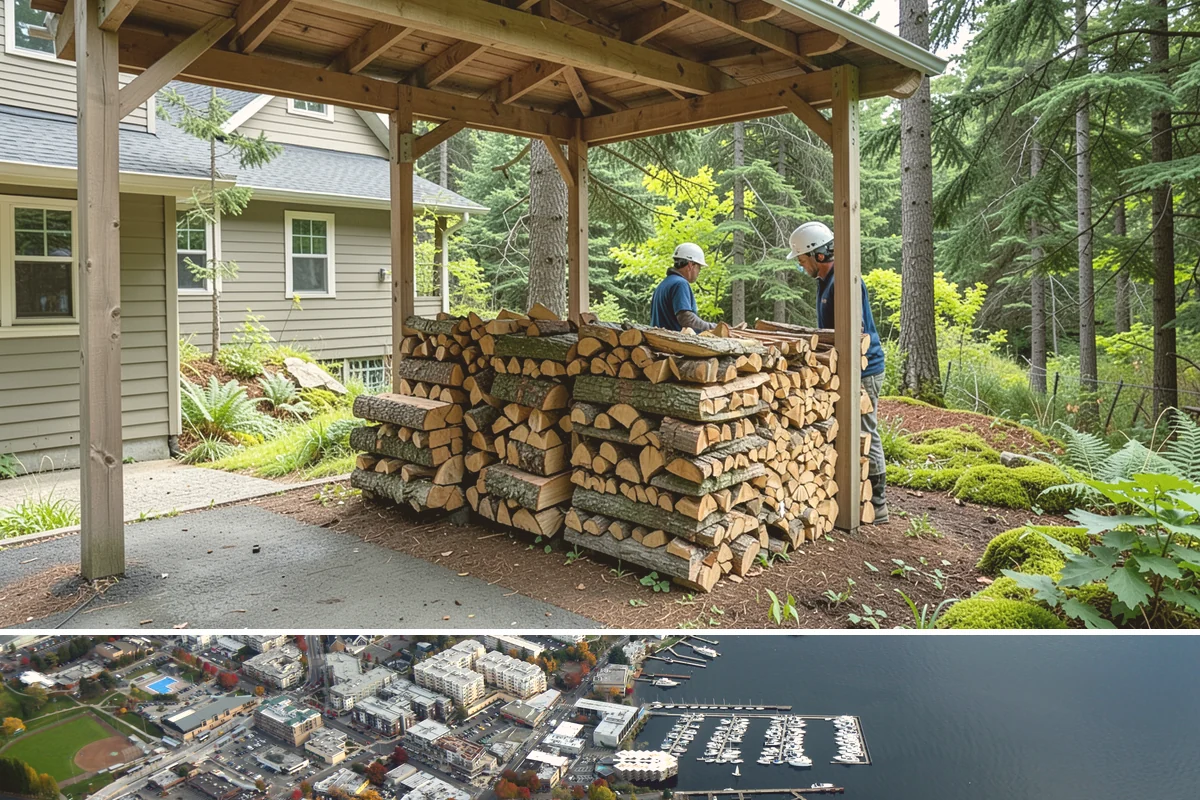 Airbnb Firewood in Kirkland, King County, WA - Reservations climb in the warm months and holidays, so raise restock frequency before peak dates.
