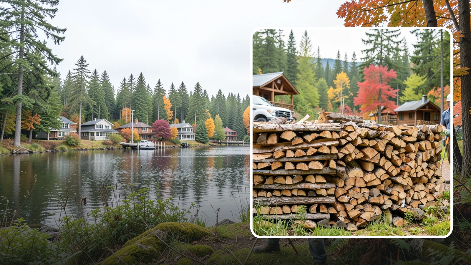 Airbnb Firewood in La Conner, Skagit County, WA - Hands-off firewood delivery and restocking built for busy Airbnb hosts.