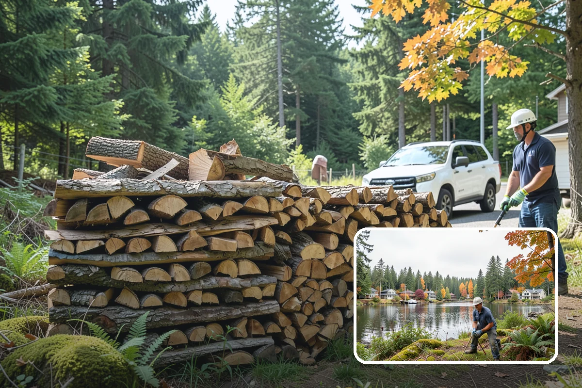 Airbnb Firewood in La Conner, Skagit County, WA - Recurring drops require zero host involvement