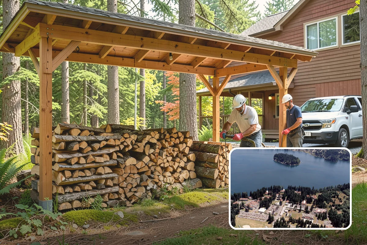 Airbnb Firewood in Lakewood, Pierce County, WA - Recurring drops require zero host involvement
