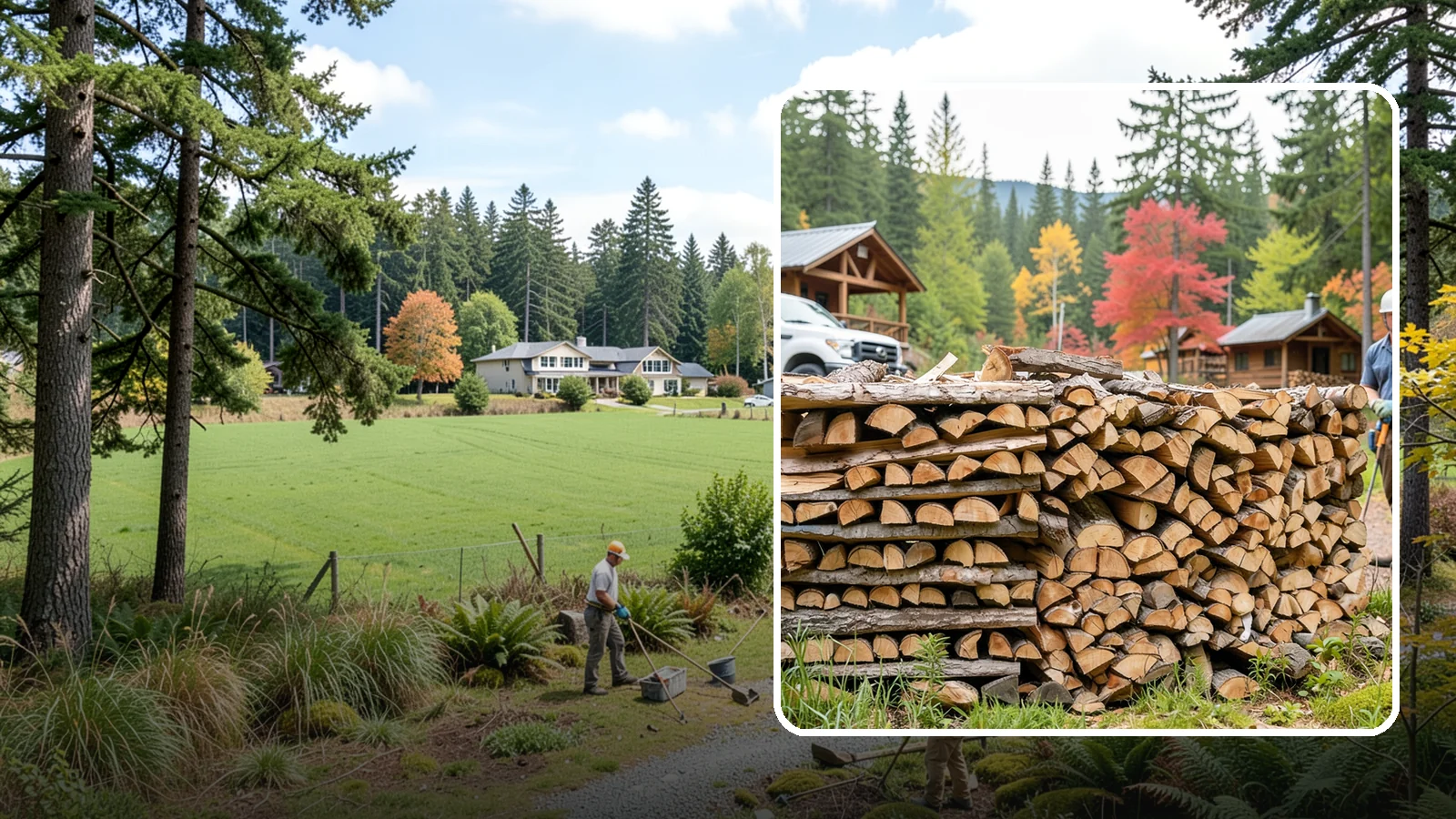 Airbnb Firewood in Lyman, Skagit County, WA - Hands-off firewood delivery and restocking built for busy Airbnb hosts.