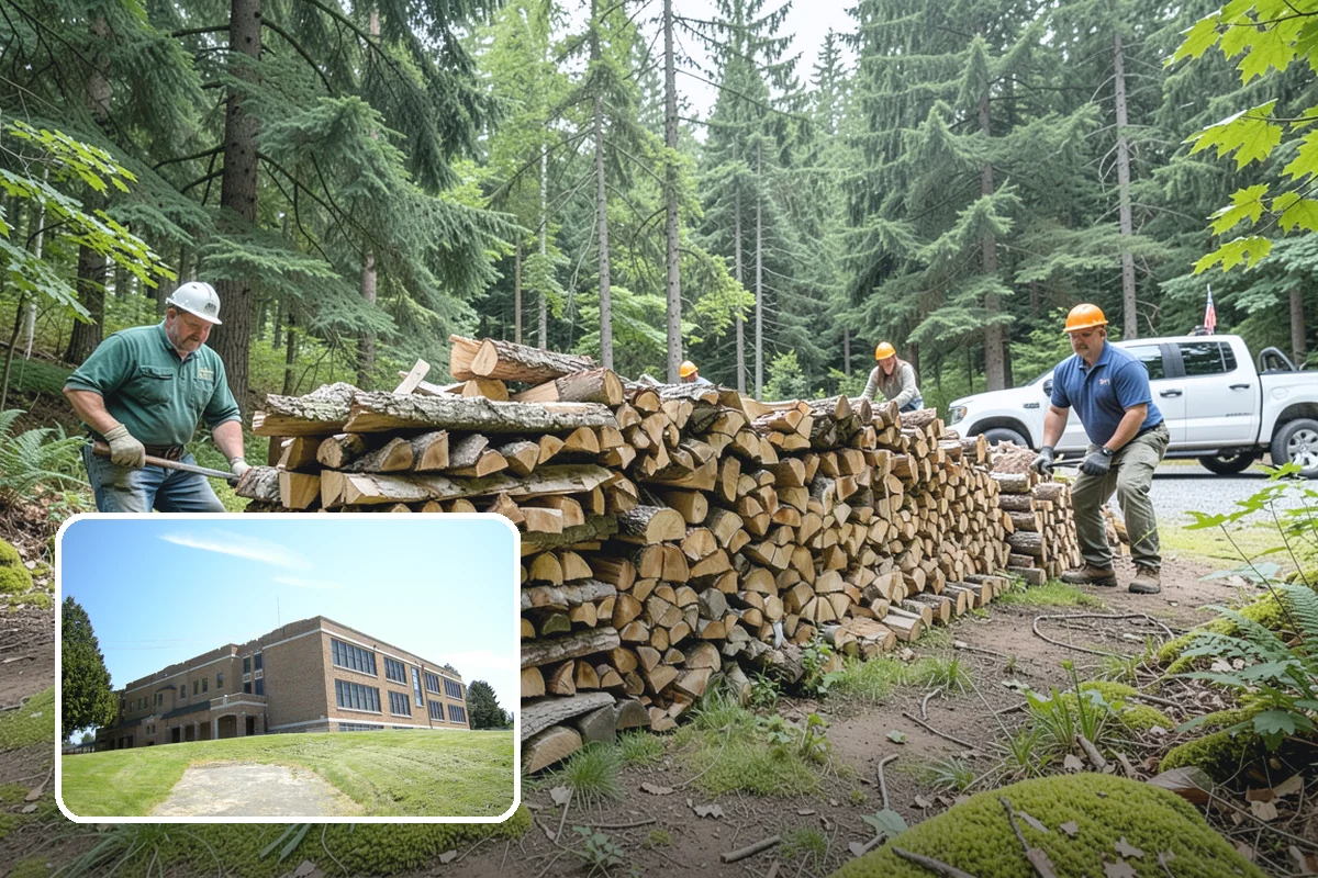 Airbnb Firewood in Maple Valley, King County, WA - Recurring drops require zero host involvement