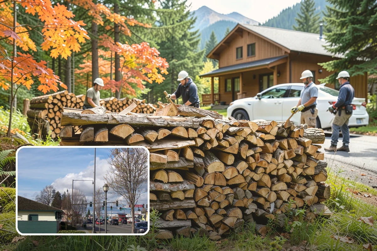 Airbnb Firewood in Marysville, Snohomish County, WA - Recurring drops require zero host involvement