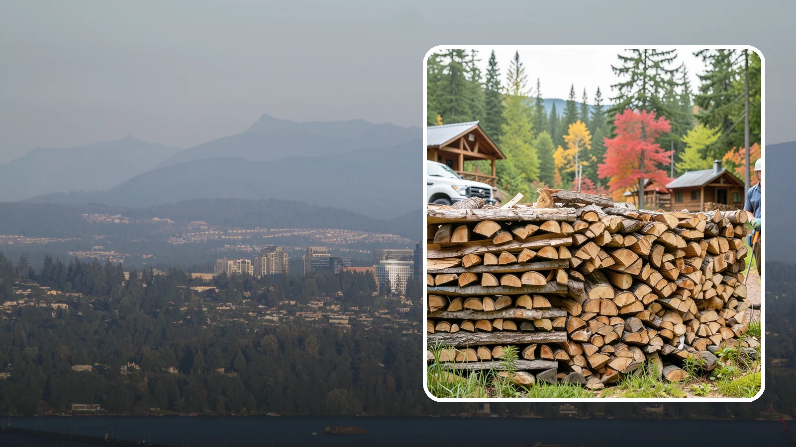 Airbnb Firewood in Medina, King County, WA - Hands-off firewood delivery and restocking built for busy Airbnb hosts.