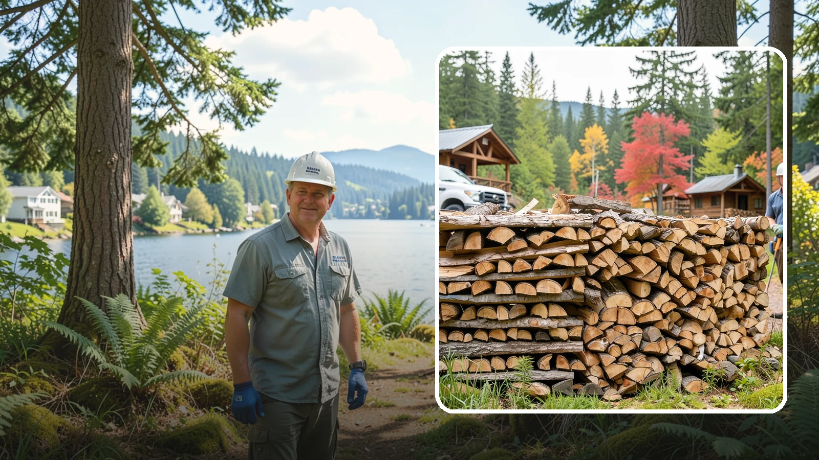 Airbnb Firewood in Milton, King County, WA - Hands-off firewood delivery and restocking built for busy Airbnb hosts.