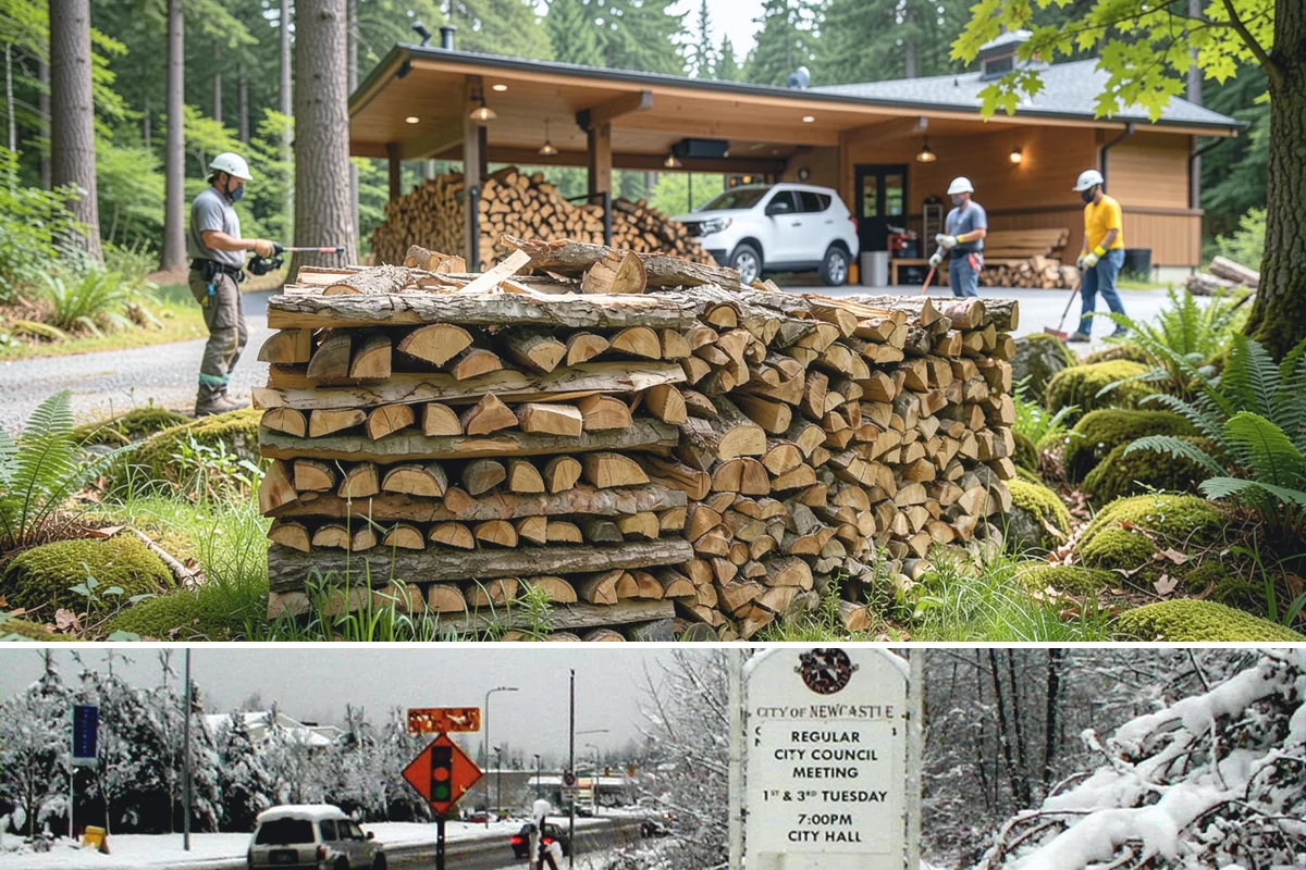 Airbnb Firewood in Newcastle, King County, WA - Reservations climb in the warm months and holidays, so raise restock frequency before peak dates.