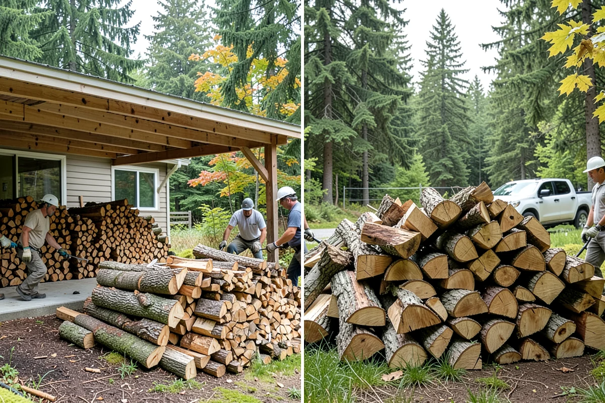 Airbnb Firewood in Normandy Park, King County, WA - Share your listing address and turnover rhythm
