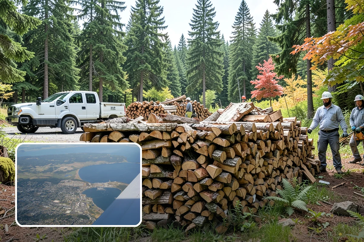 Airbnb Firewood in Oak Harbor, Island County, WA - Recurring drops require zero host involvement