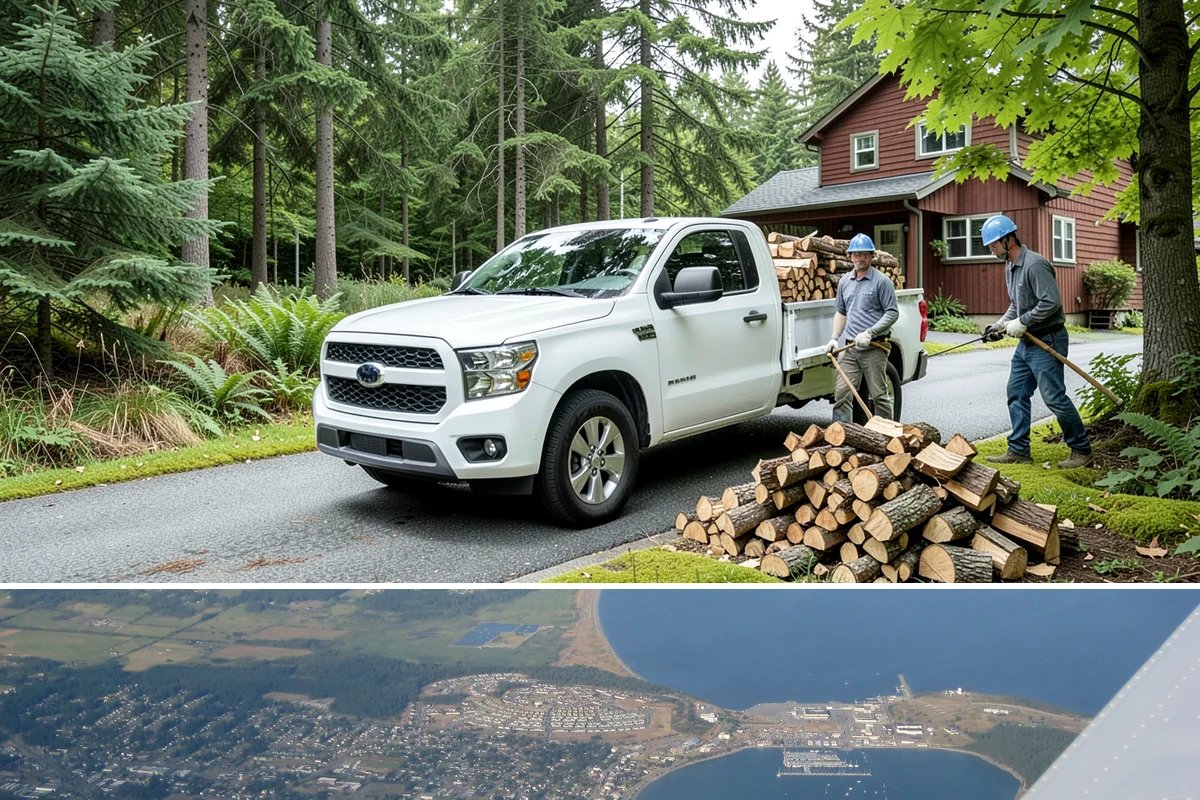 Airbnb Firewood in Oak Harbor, Island County, WA - Reservations climb in the warm months and holidays, so raise restock frequency before peak dates.