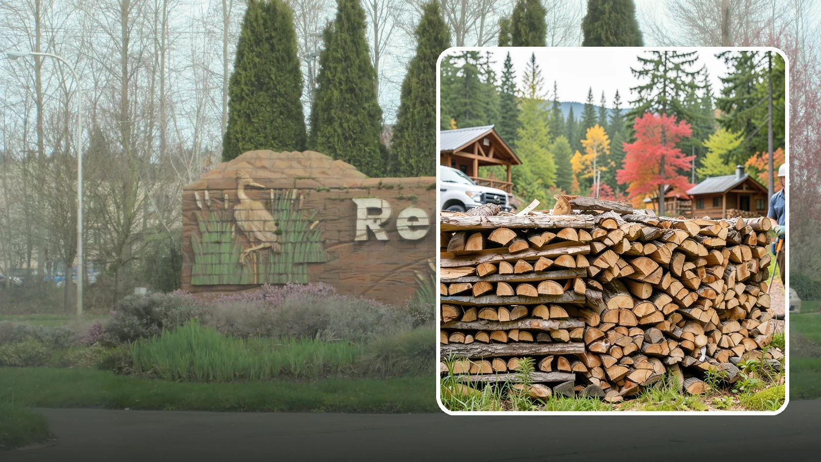 Airbnb Firewood in Renton, King County, WA - Hands-off firewood delivery and restocking built for busy Airbnb hosts.