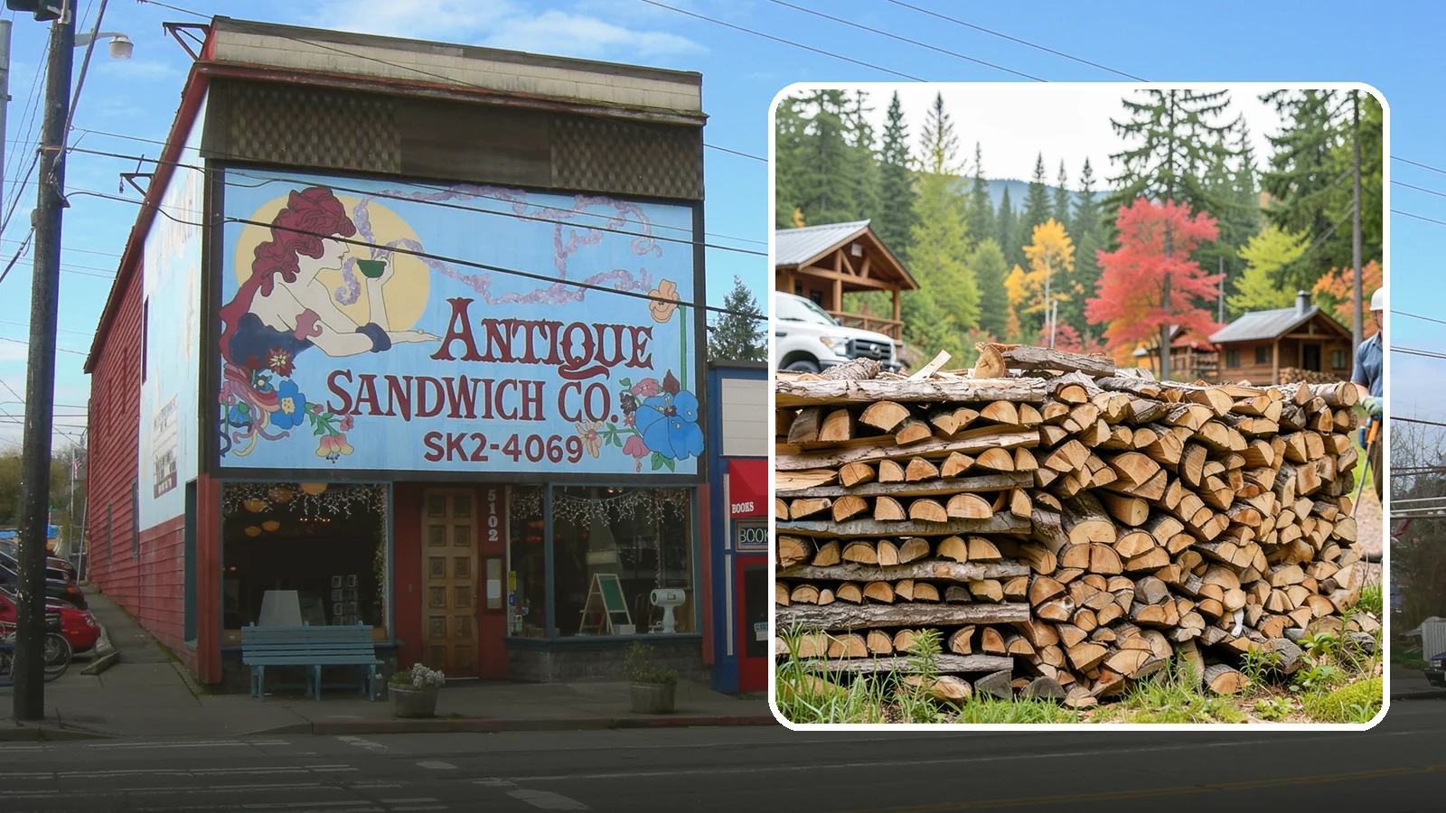 Airbnb Firewood in Ruston, Pierce County, WA - Hands-off firewood delivery and restocking built for busy Airbnb hosts.