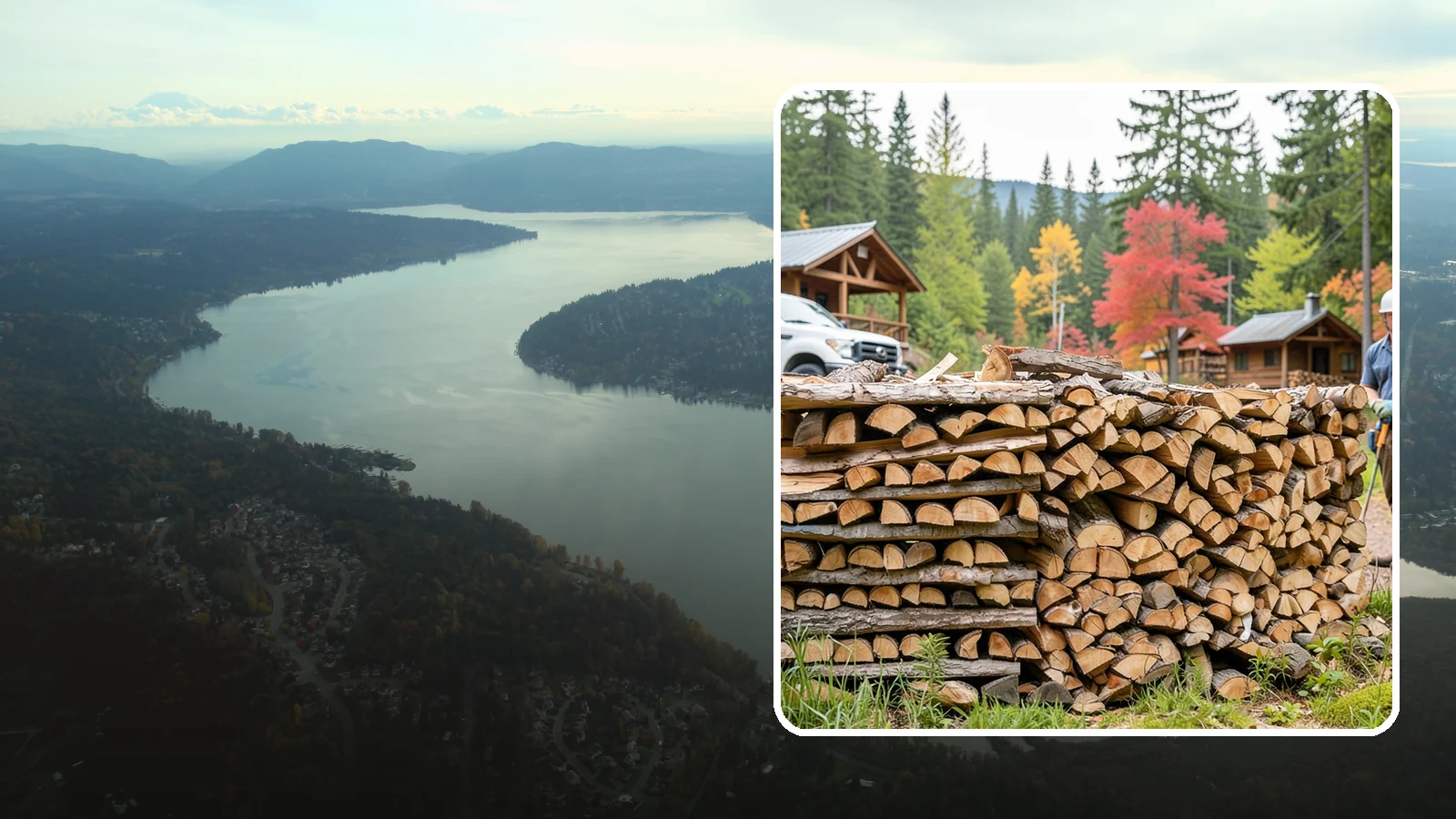 Airbnb Firewood in Sammamish, King County, WA - Hands-off firewood delivery and restocking built for busy Airbnb hosts.