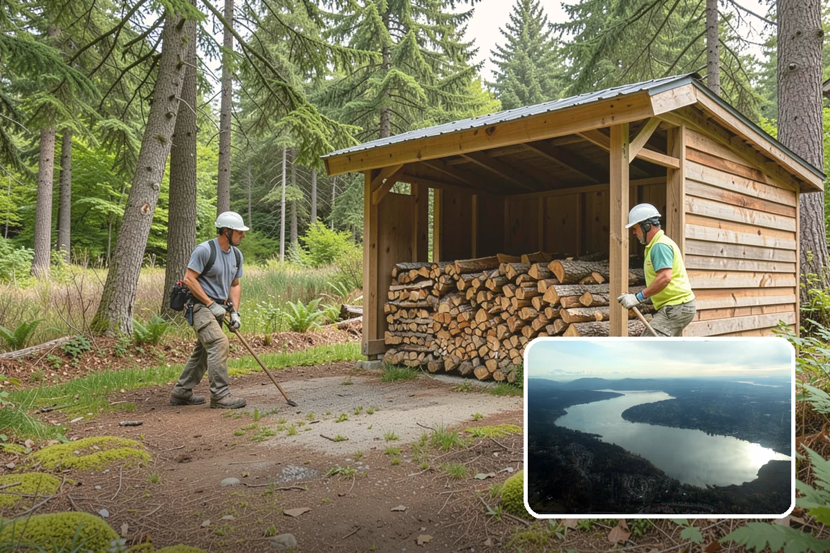 Airbnb Firewood in Sammamish, King County, WA - Recurring drops require zero host involvement