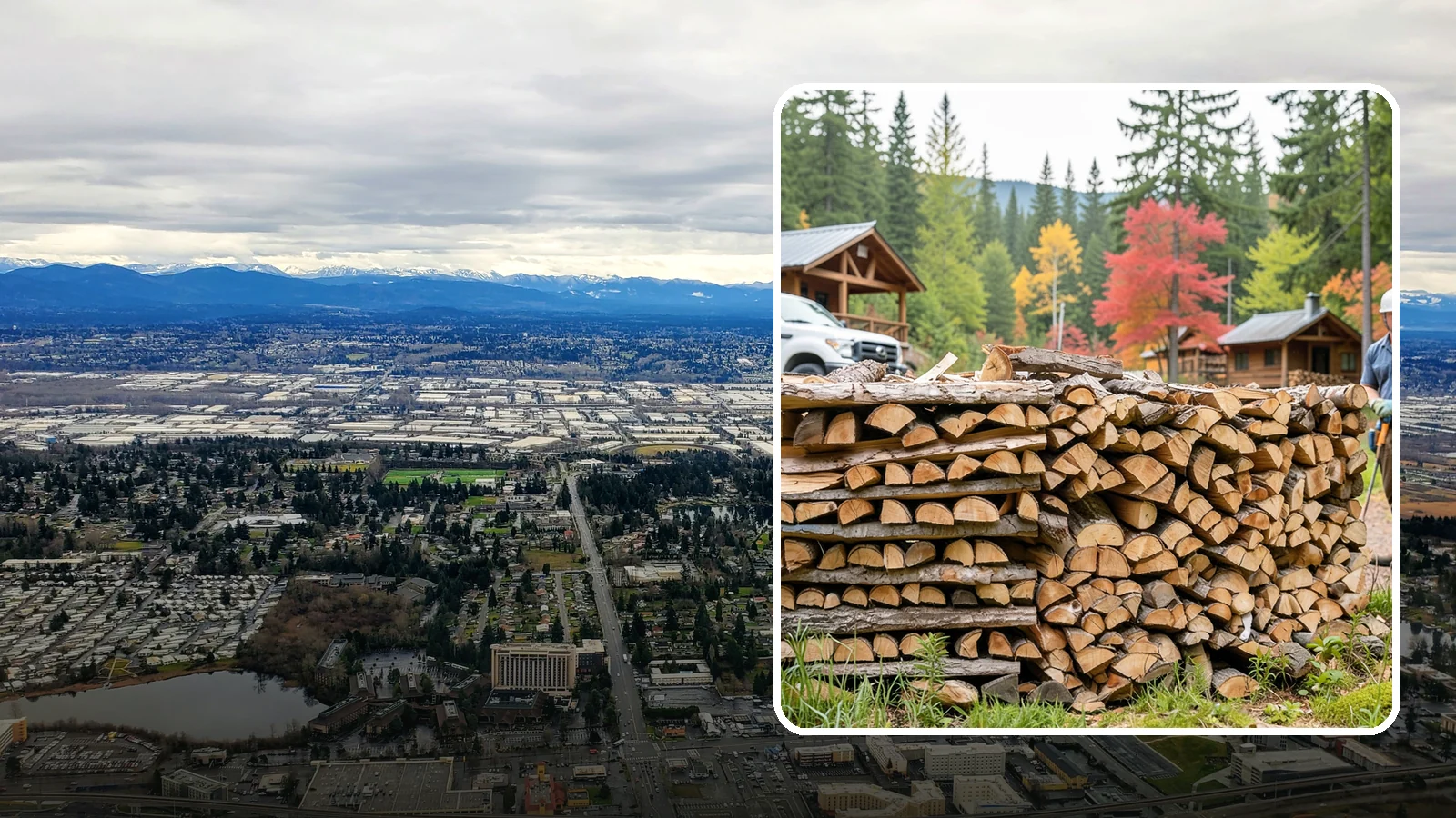 Airbnb Firewood in SeaTac, WA - Hands-off firewood delivery and restocking built for busy Airbnb hosts.