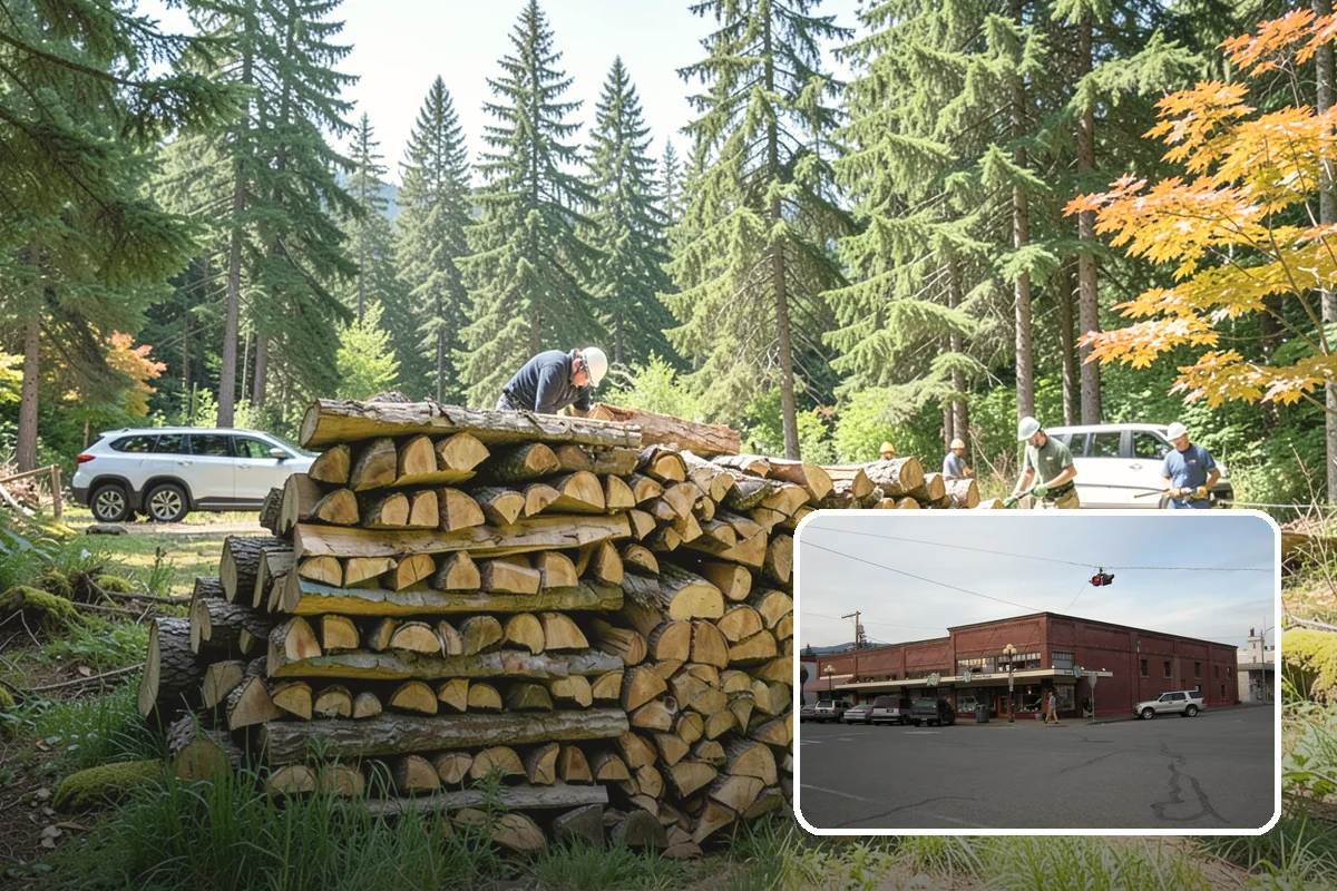 Airbnb Firewood in Sedro-Woolley, Skagit County, WA - Recurring drops require zero host involvement