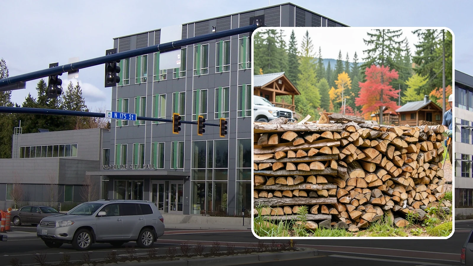 Airbnb Firewood in Shoreline, King County, WA - Hands-off firewood delivery and restocking built for busy Airbnb hosts.