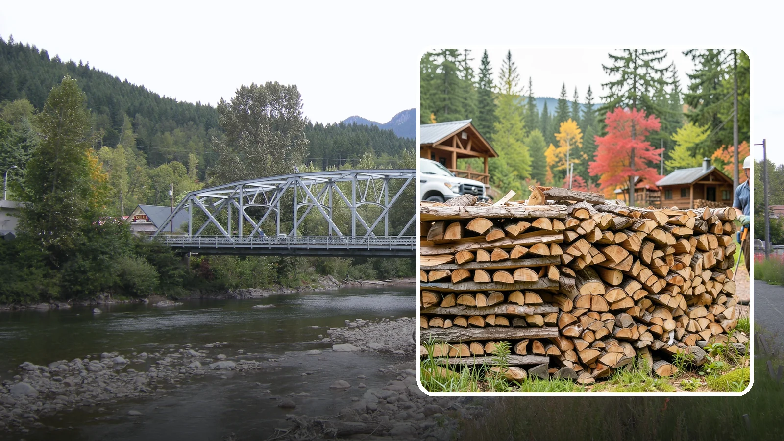 Airbnb Firewood in Skykomish, King County, WA - Hands-off firewood delivery and restocking built for busy Airbnb hosts.