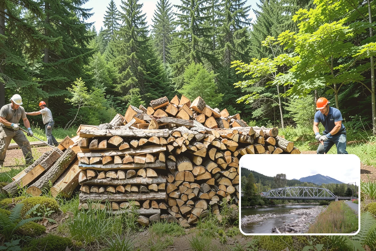 Airbnb Firewood in Skykomish, King County, WA - Recurring drops require zero host involvement