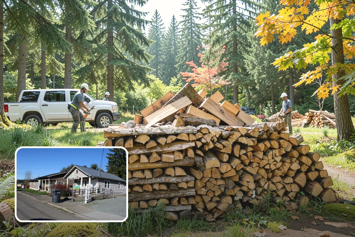 Airbnb Firewood in South Prairie, Pierce County, WA - Recurring drops require zero host involvement