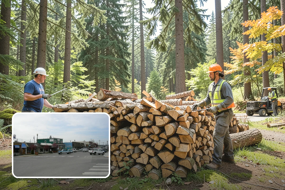 Airbnb Firewood in Stanwood, Snohomish County, WA - Recurring drops require zero host involvement