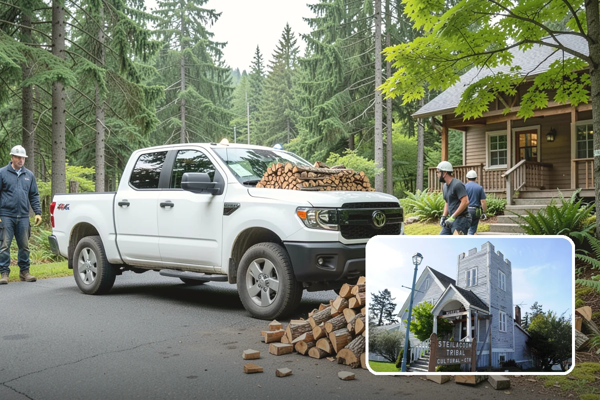 Airbnb Firewood in Steilacoom, Pierce County, WA - Recurring drops require zero host involvement