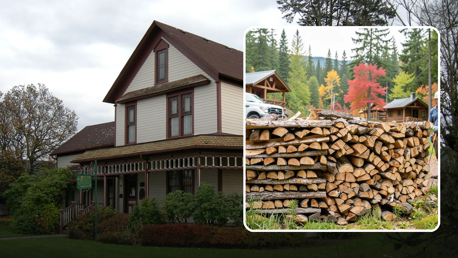 Airbnb Firewood in Sumner, Pierce County, WA - Hands-off firewood delivery and restocking built for busy Airbnb hosts.