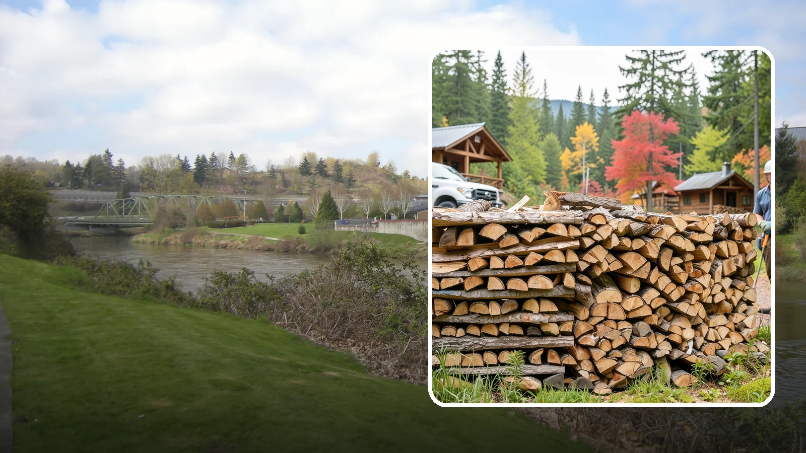 Airbnb Firewood in Tukwila, King County, WA - Hands-off firewood delivery and restocking built for busy Airbnb hosts.