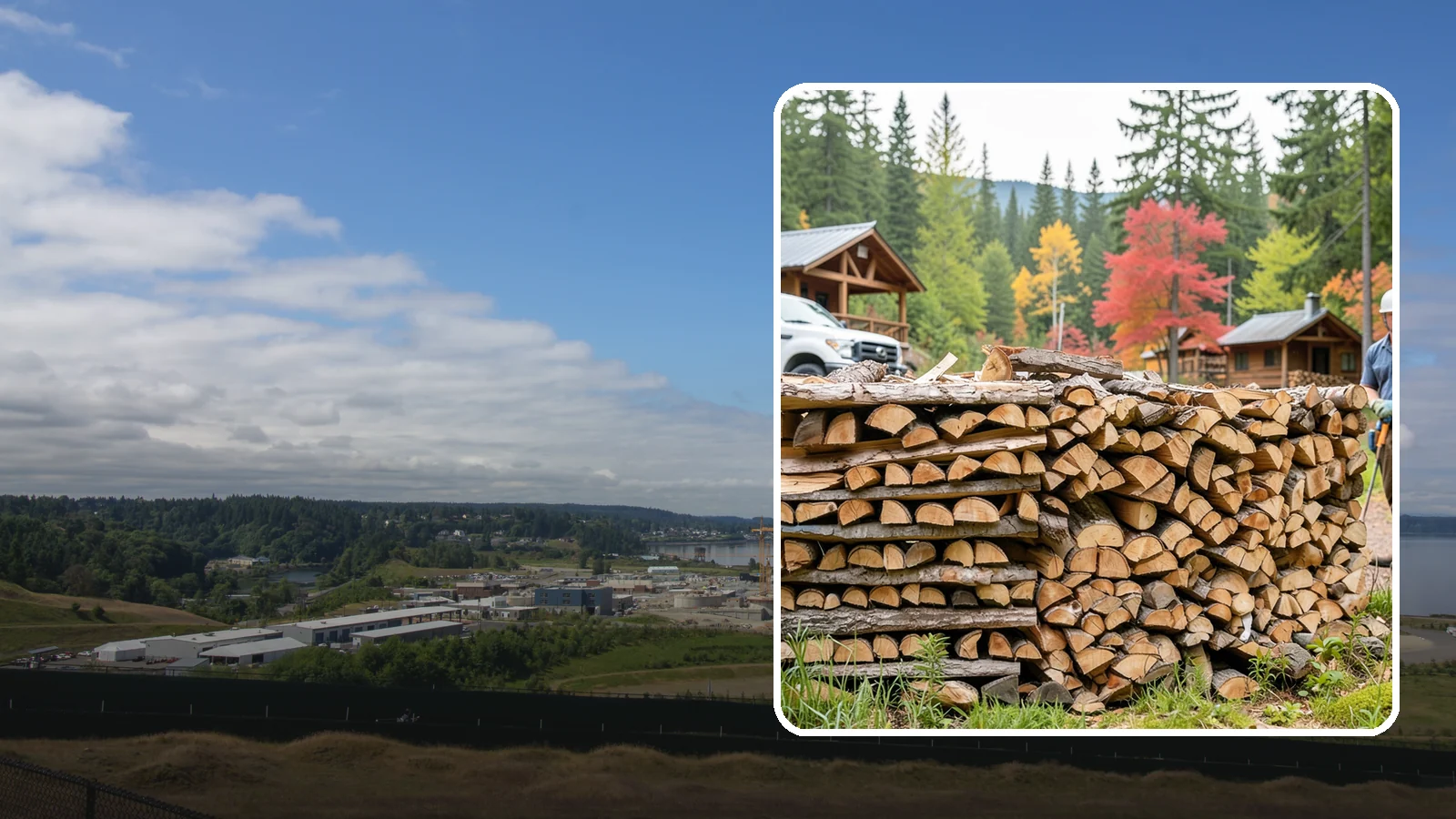 Airbnb Firewood in University Place, Pierce County, WA - Hands-off firewood delivery and restocking built for busy Airbnb hosts.