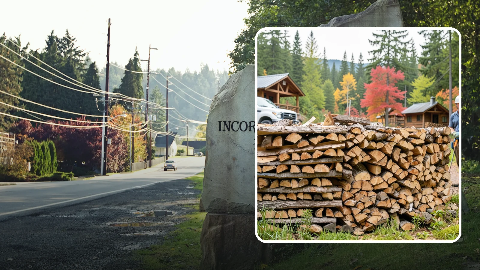 Airbnb Firewood in Wilkeson, Pierce County, WA - Hands-off firewood delivery and restocking built for busy Airbnb hosts.