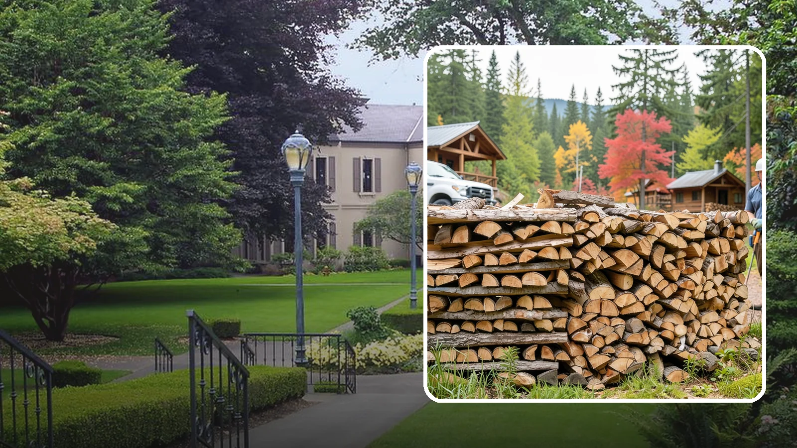 Airbnb Firewood in Woodinville, King County, WA - Hands-off firewood delivery and restocking built for busy Airbnb hosts.