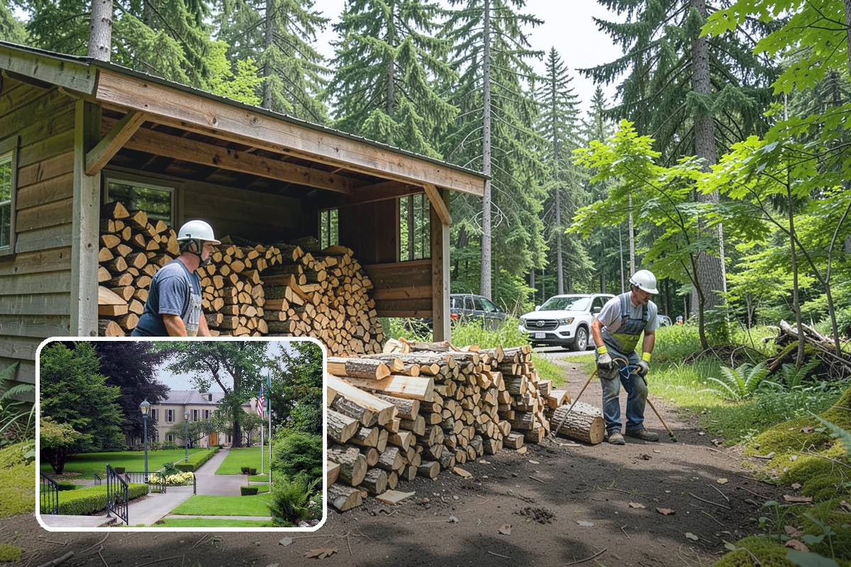 Airbnb Firewood in Woodinville, King County, WA - Recurring drops require zero host involvement