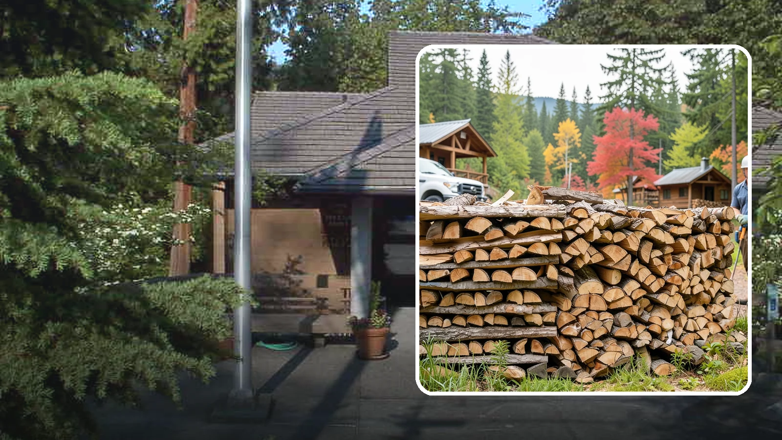 Airbnb Firewood in Yarrow Point, King County, WA - Hands-off firewood delivery and restocking built for busy Airbnb hosts.