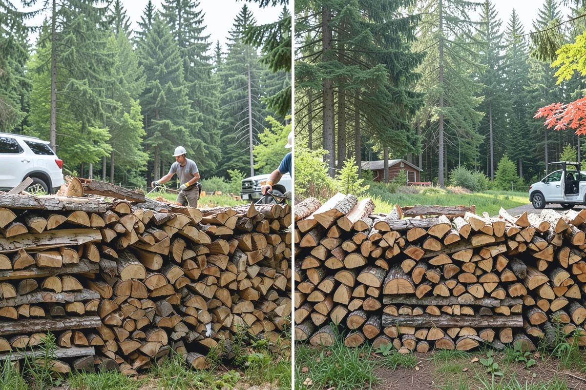 Backyard Delivery in Bonney Lake, Pierce County, WA - Show us the gate or path to the backyard