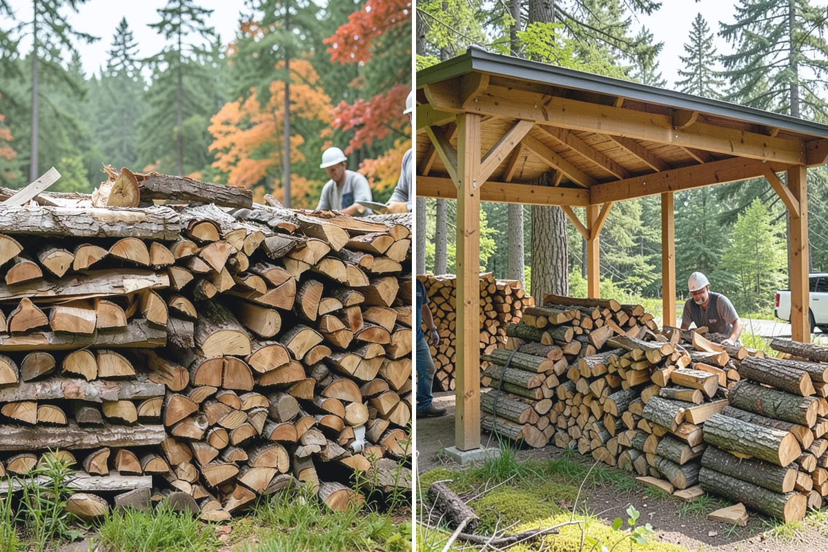 Backyard Delivery in Buckley, Pierce County, WA - Show us the gate or path to the backyard