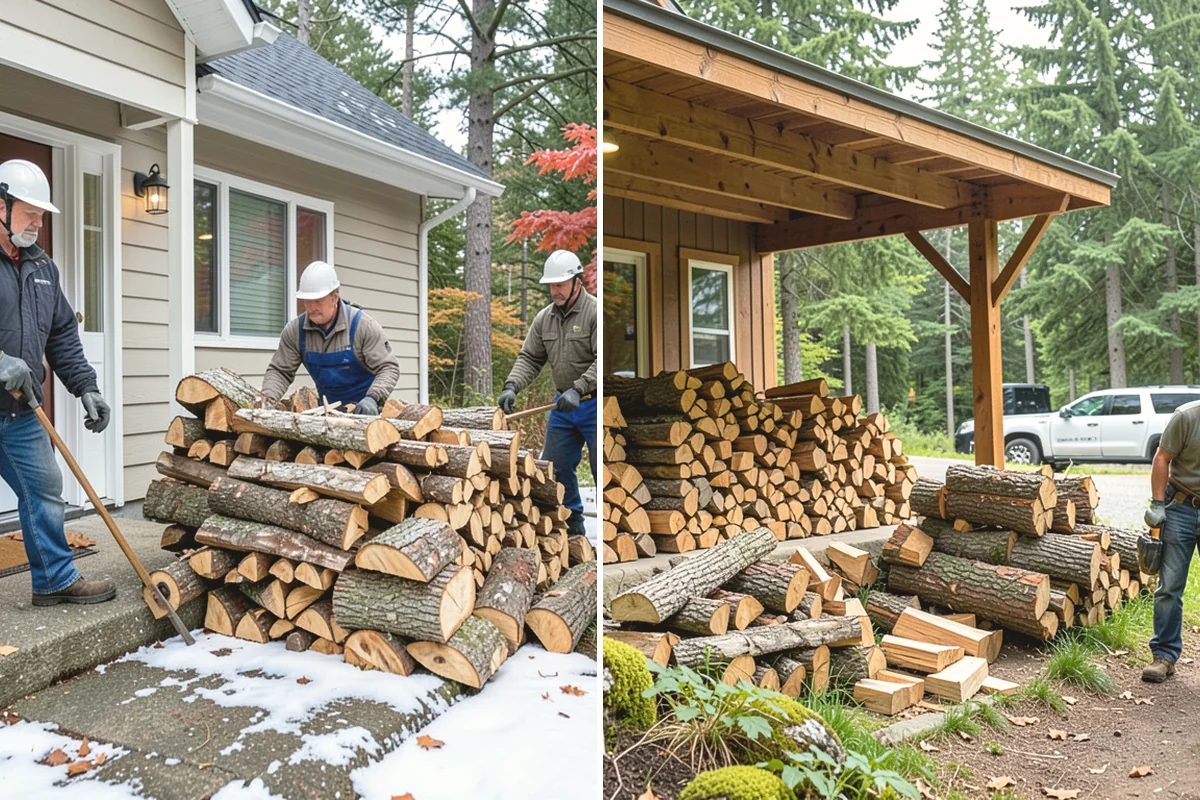 Backyard Delivery in Burien, King County, WA - Show us the gate or path to the backyard
